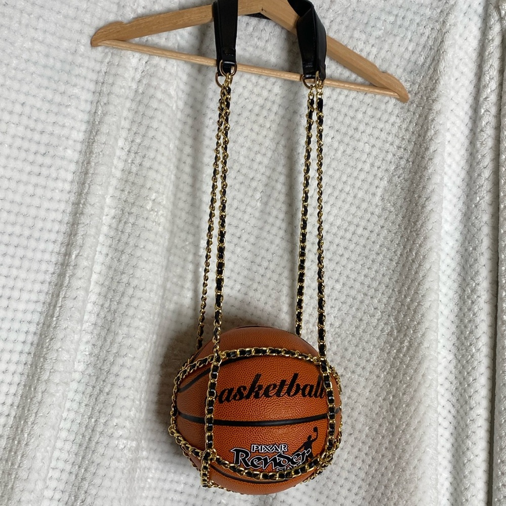 Basketball purse shoulder bag